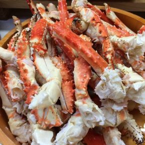 King crab legs 5lbs per pack